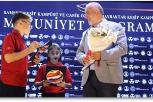 Canik Keşif Kampüsü'nde Mezuniyet Coşkusu